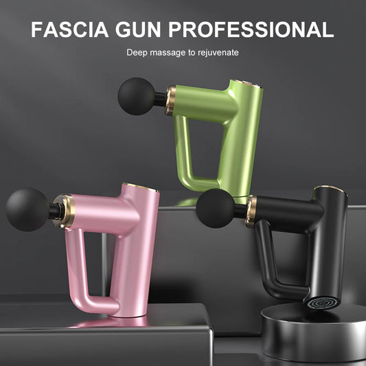 Button Model Fascia Gun Mini Fascia Gun Wireless Massage Gun Muscle