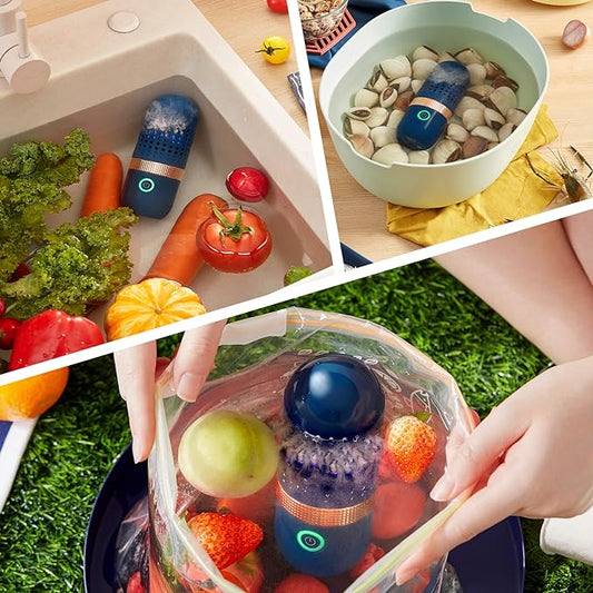 Innovative Fruit and Vegetable Purifier - Your Portable Solution for Fresh, Safe Produce