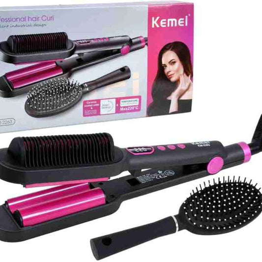 Kemei KM-2263 Styler professionnel pour boucles de cheveux 5en1