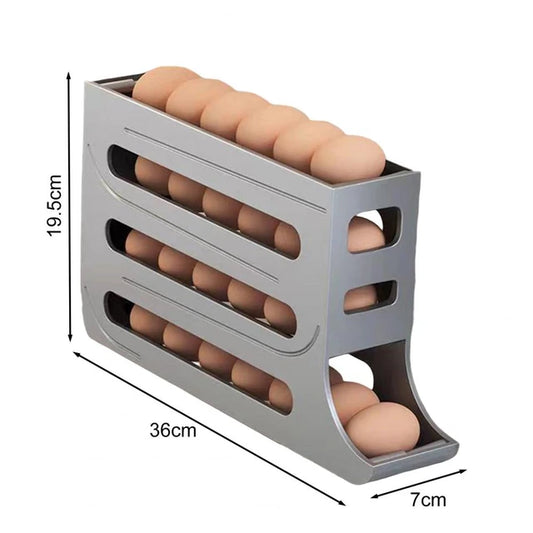 Porte-œufs À 4 Niveaux Pour Réfrigérateur