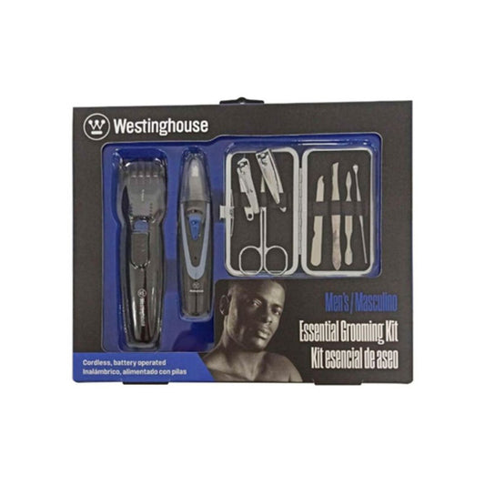 Set de tondeuses pour hommes 15p à piles