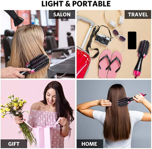 ONE-STEP brosse chauffante salon hair dryer 1200w