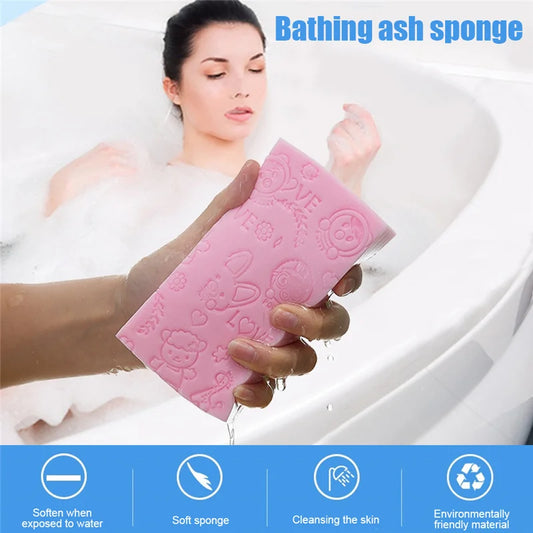 Soft Body Scrubber Bath Exfoliating Scrub Sponge Shower