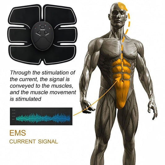 EMS Abdominal Muscle Stimulation Trainer Muscle Toner