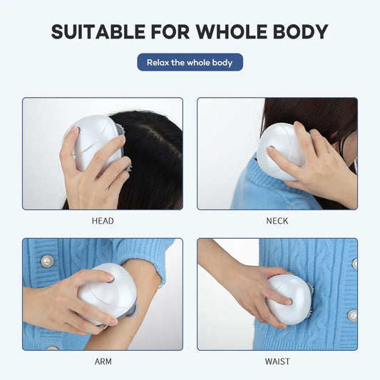 Smart Scalp Massager for Hair Growth Stress Relax