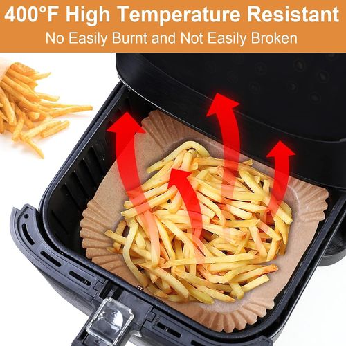 Papier cuisson airfryer carre 50 pcs
