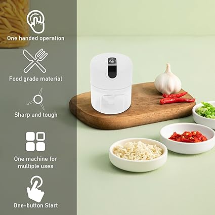 Mini garlic cutter