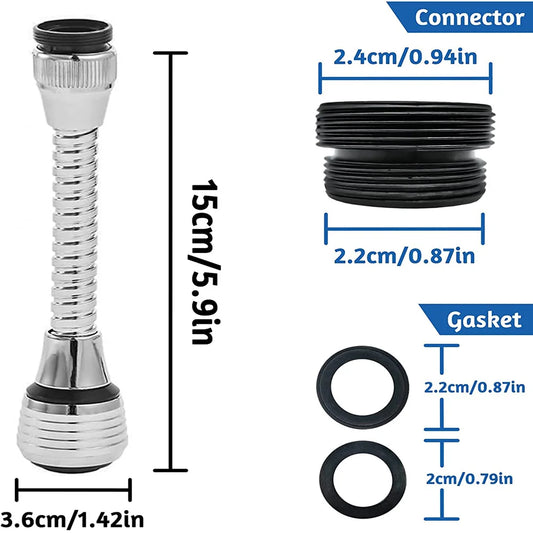 High Pressure Faucet for Bathroom, 2 Mode Gadgets