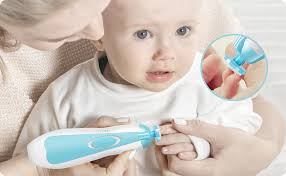 Fansidi Lime à Ongles Électrique pour Bébé- baby nail trimmer